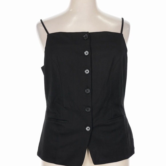 Sunday in Brooklyn Tops - Sunday in Brooklyn Black Button-Up Women's Blouse